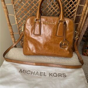 Michael Kors Brown Leather Bag